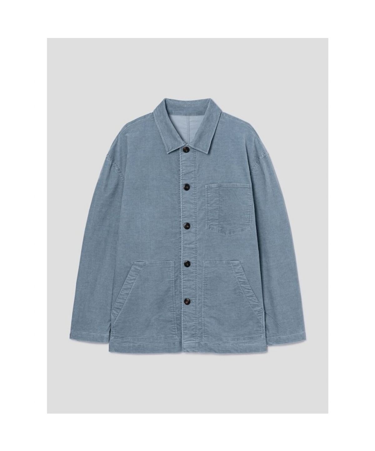 시프트지(SHIFT.G) Relaxed Cotton Coverall  Sky Blue