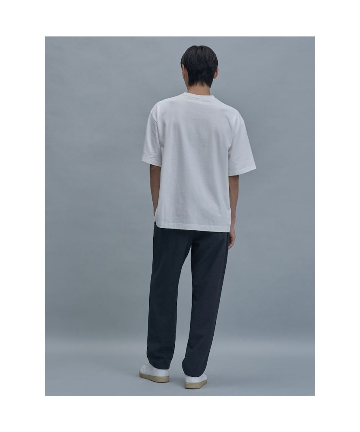 시프트지(SHIFT.G) Divided Pattern Over Fit T  White