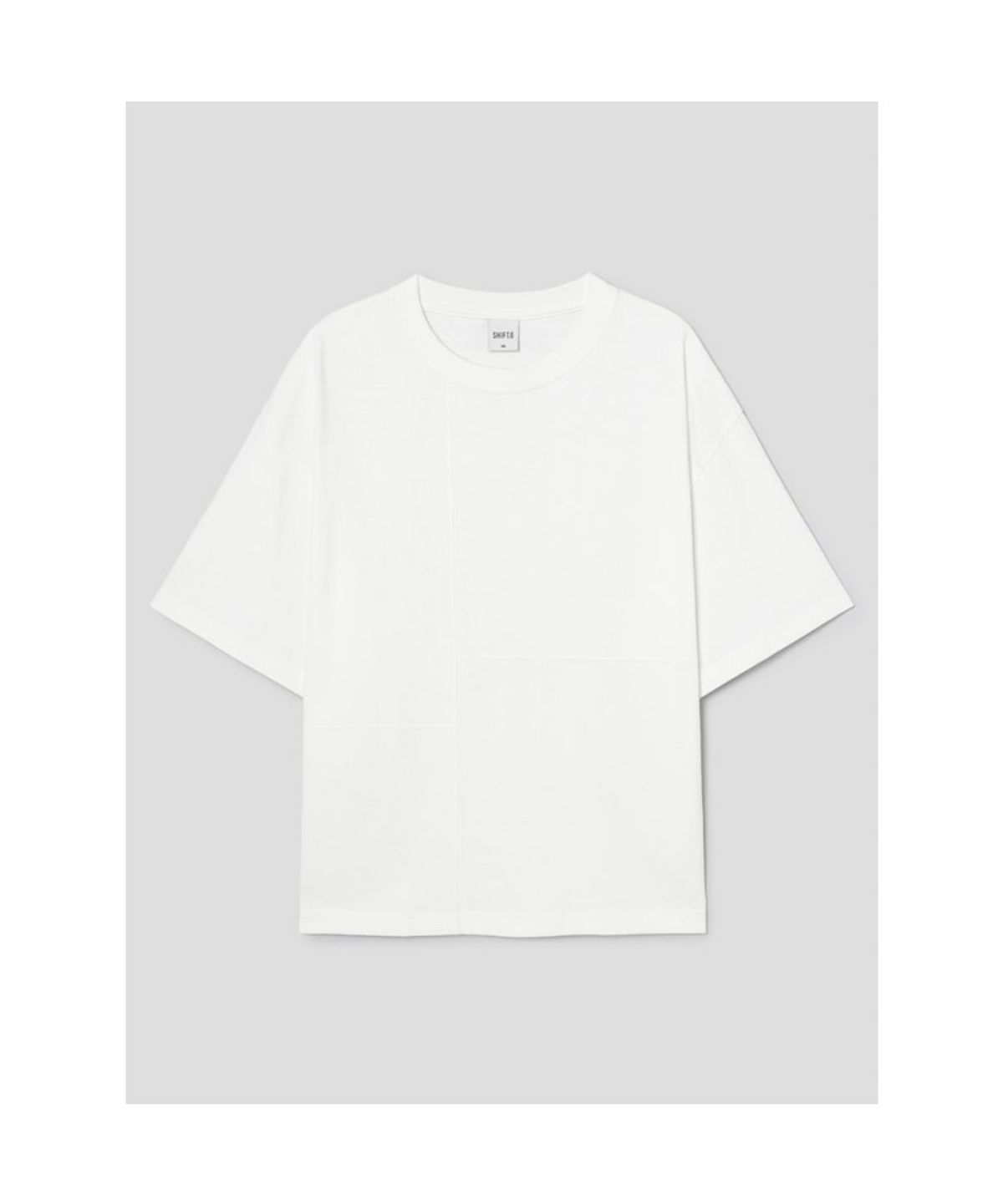 시프트지(SHIFT.G) Divided Pattern Over Fit T  White