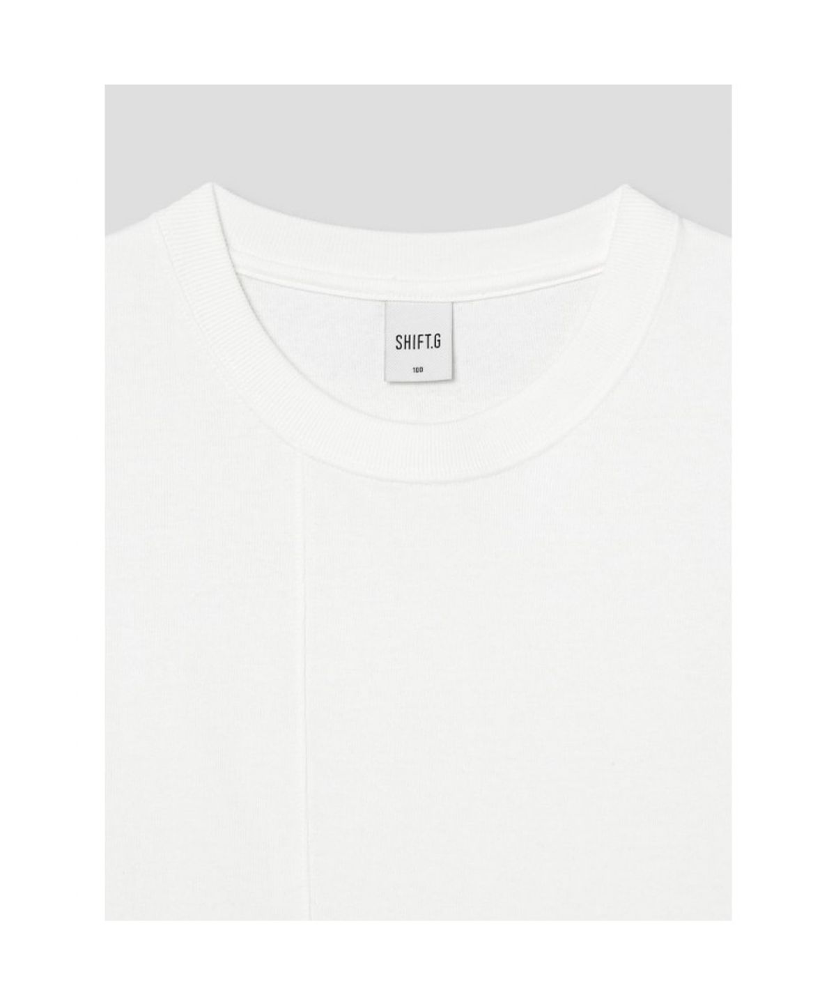 시프트지(SHIFT.G) Divided Pattern Over Fit T  White