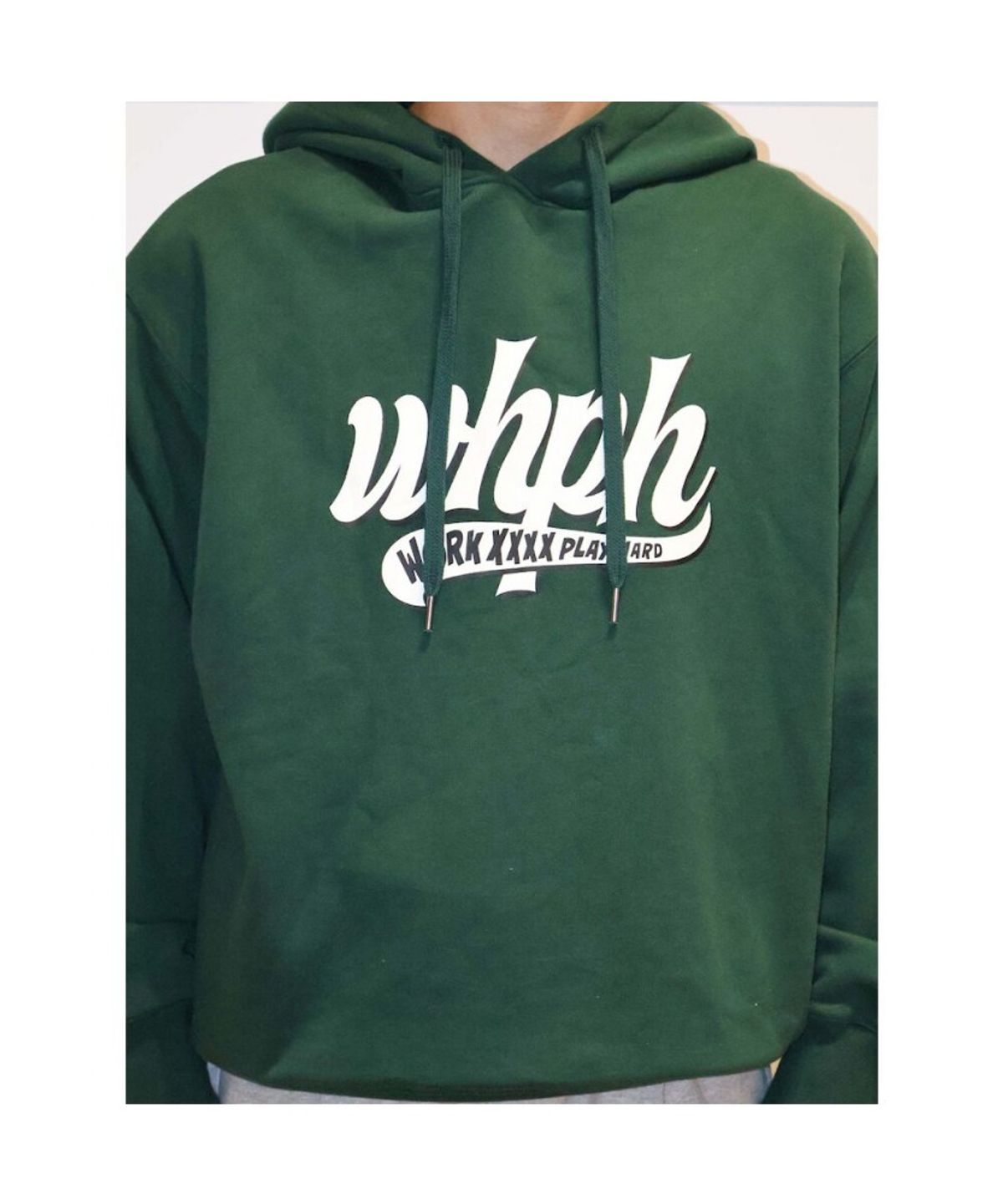 시프트지(SHIFT.G) Whph Logo Hoodie  Green