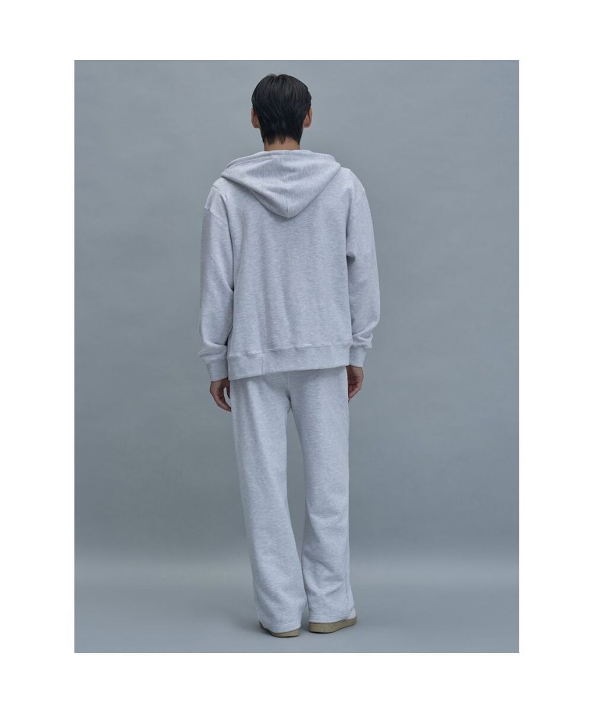 시프트지(SHIFT.G) Whph Overfit Zip Hoodie  Light Grey