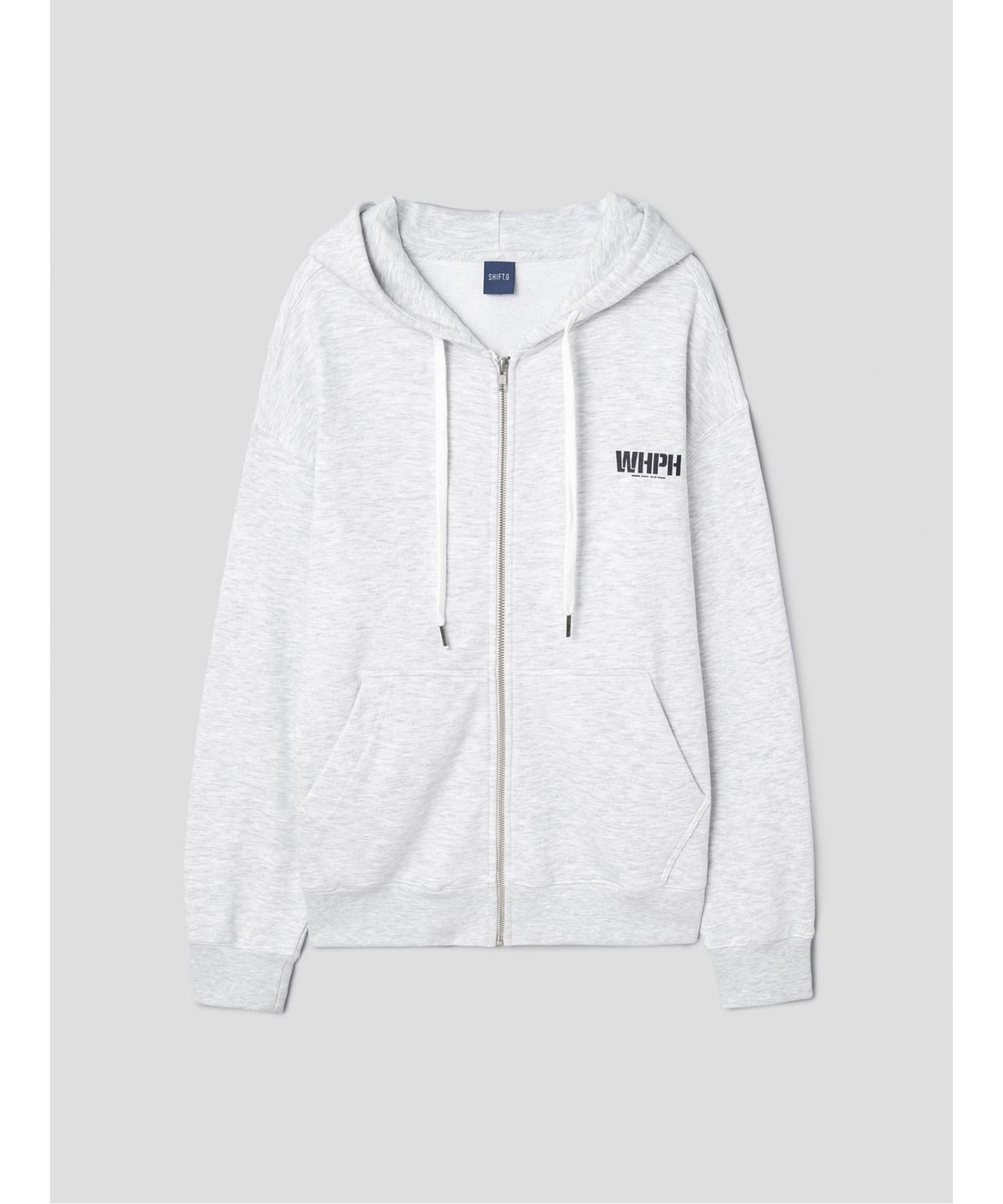 시프트지(SHIFT.G) Whph Overfit Zip Hoodie  Light Grey