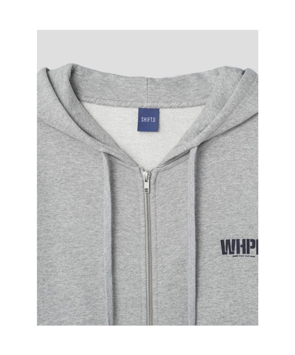 시프트지(SHIFT.G) WHPH Overfit Zip Hoodie  Grey