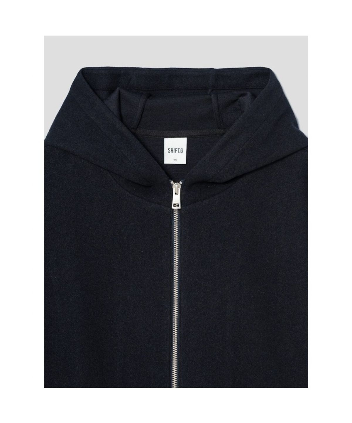 시프트지(SHIFT.G) Soft Jersey Hood Jumper  Navy