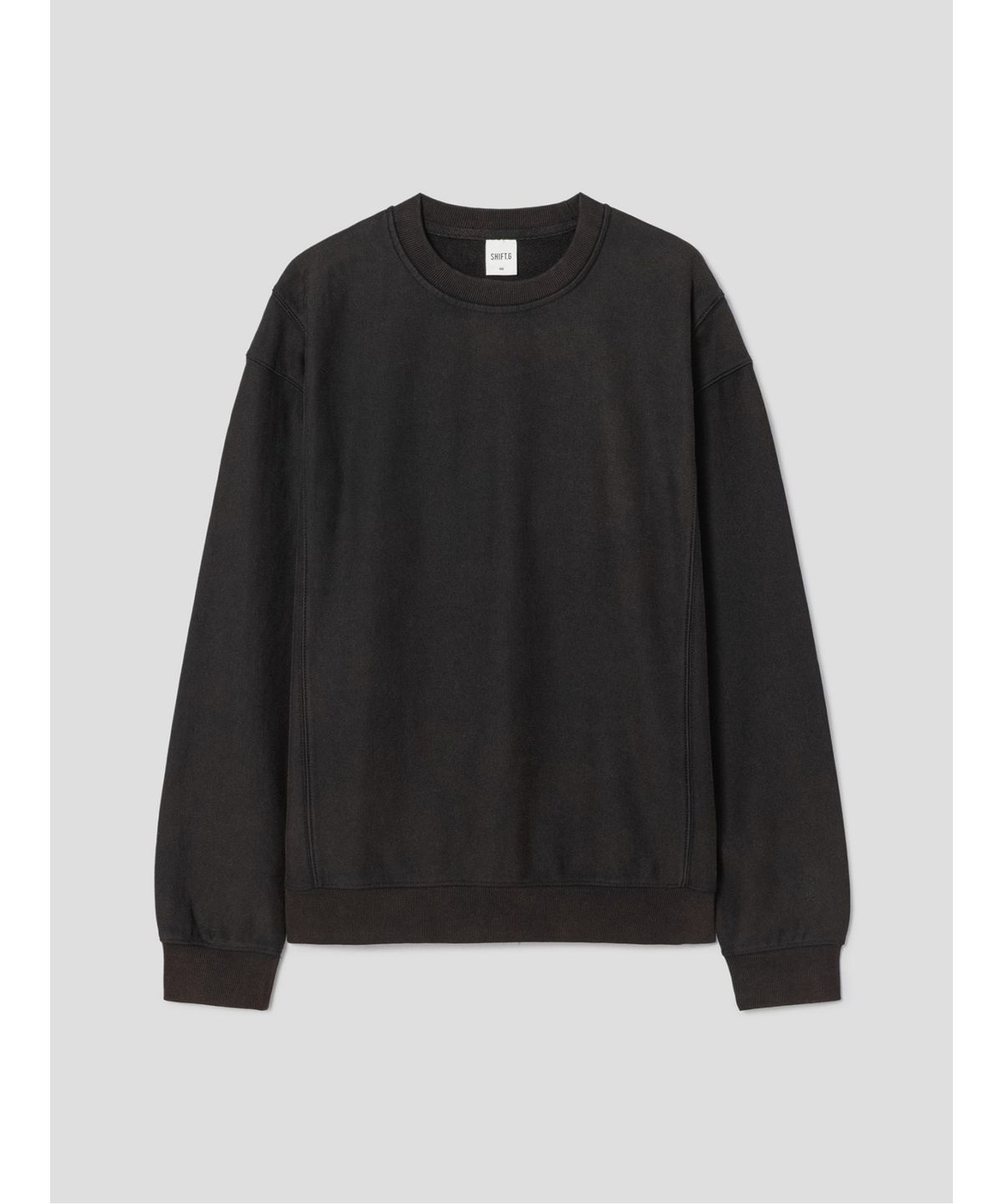 시프트지(SHIFT.G) Washed Color Sweatshirts  Black