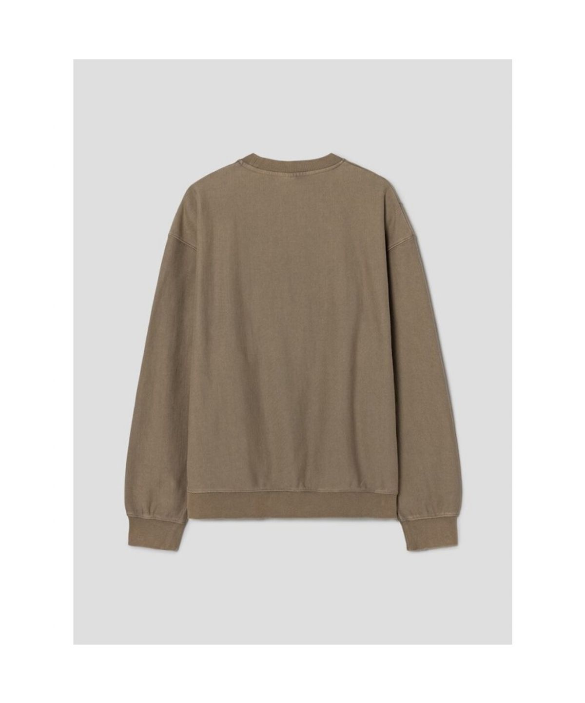 시프트지(SHIFT.G) Washed Color Sweatshirts  Khaki