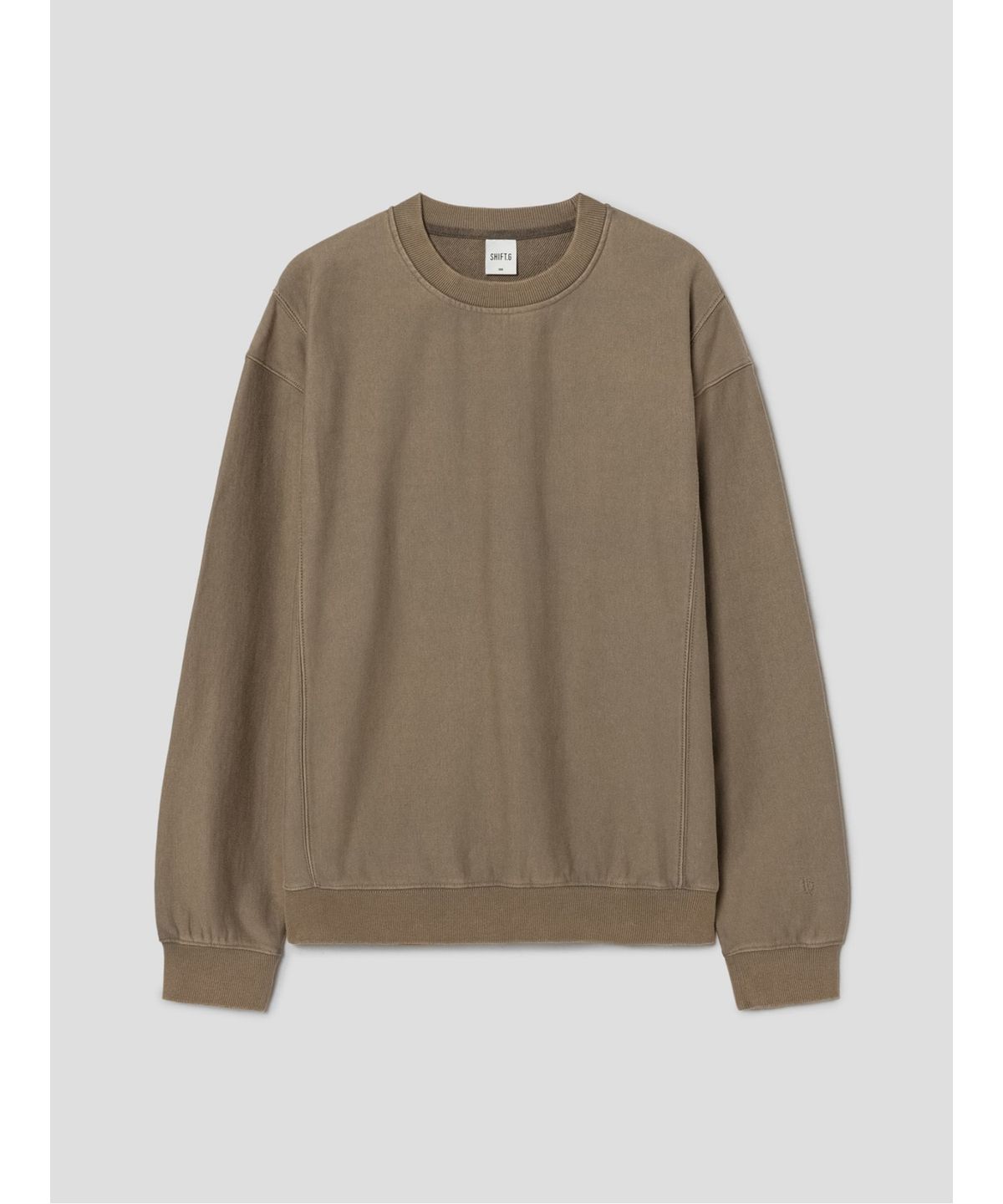 시프트지(SHIFT.G) Washed Color Sweatshirts  Khaki