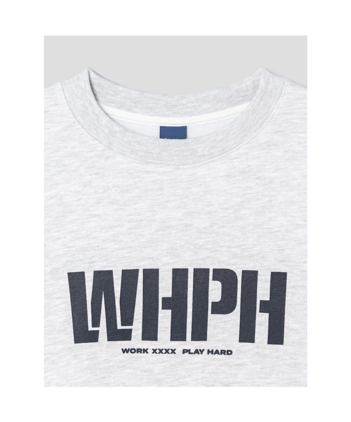 시프트지(SHIFT.G) WHPH Logo Sweatshirt  Light Grey