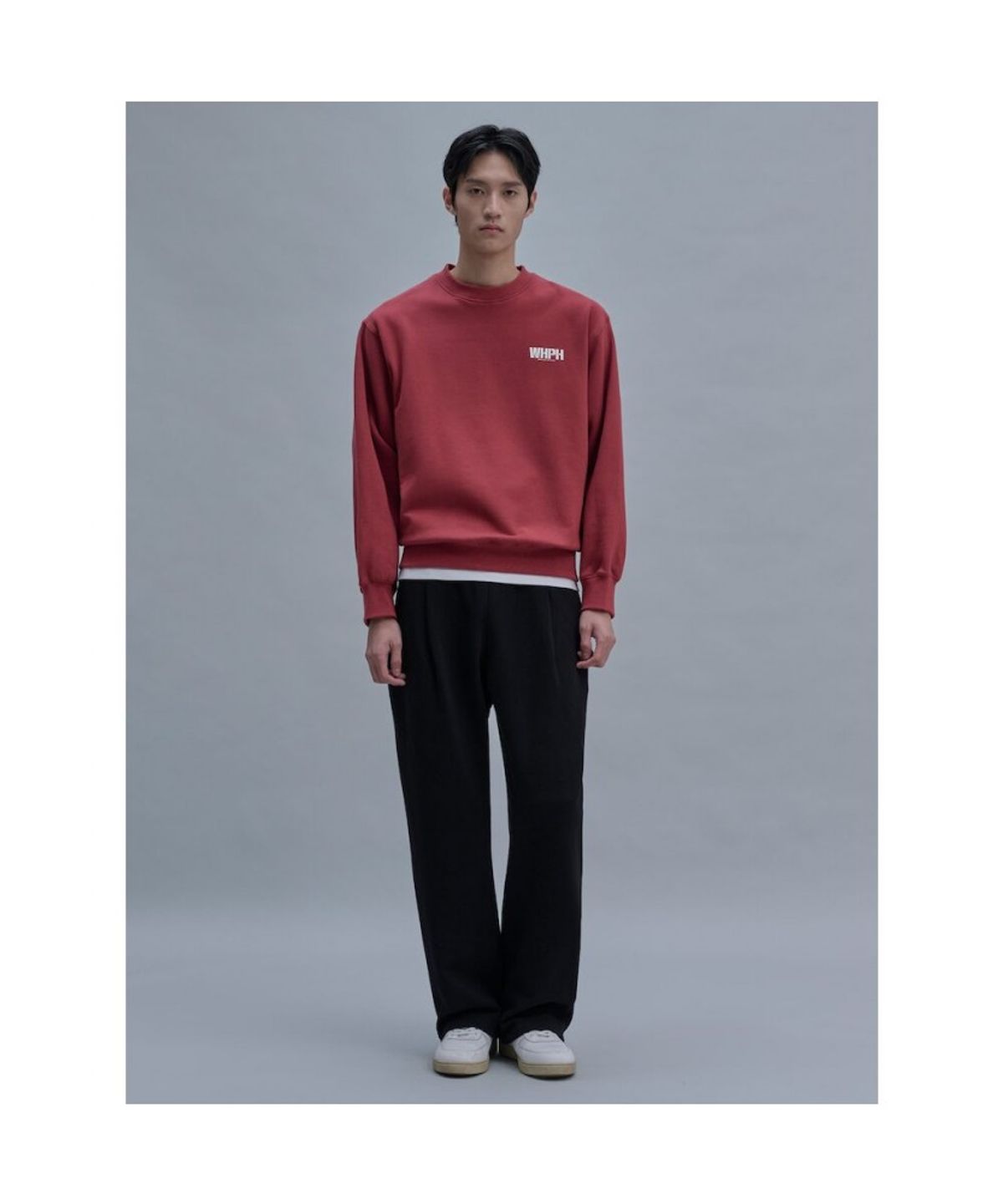 시프트지(SHIFT.G) WHPH Overfit Sweatshirt  Red