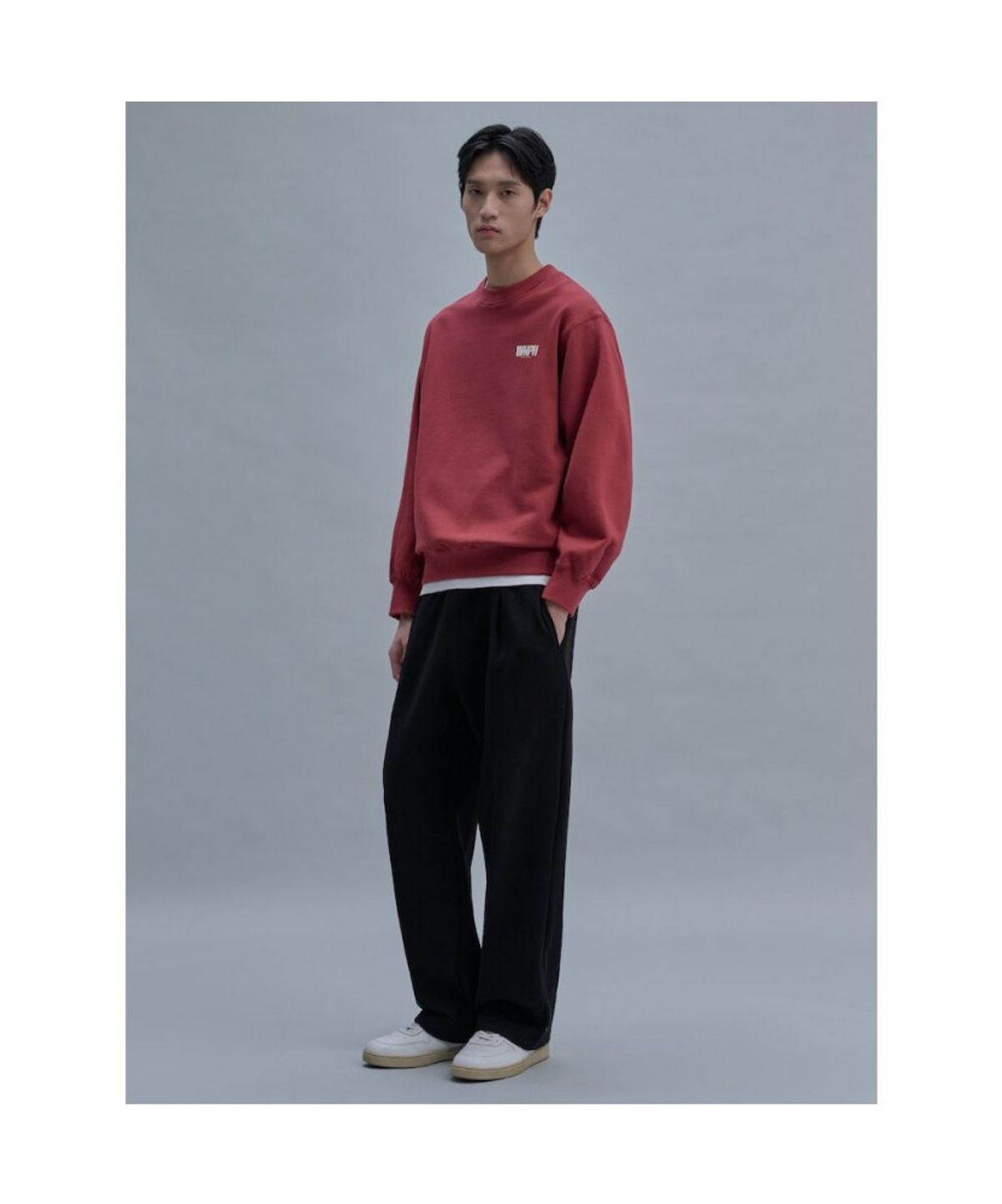 시프트지(SHIFT.G) WHPH Overfit Sweatshirt  Red