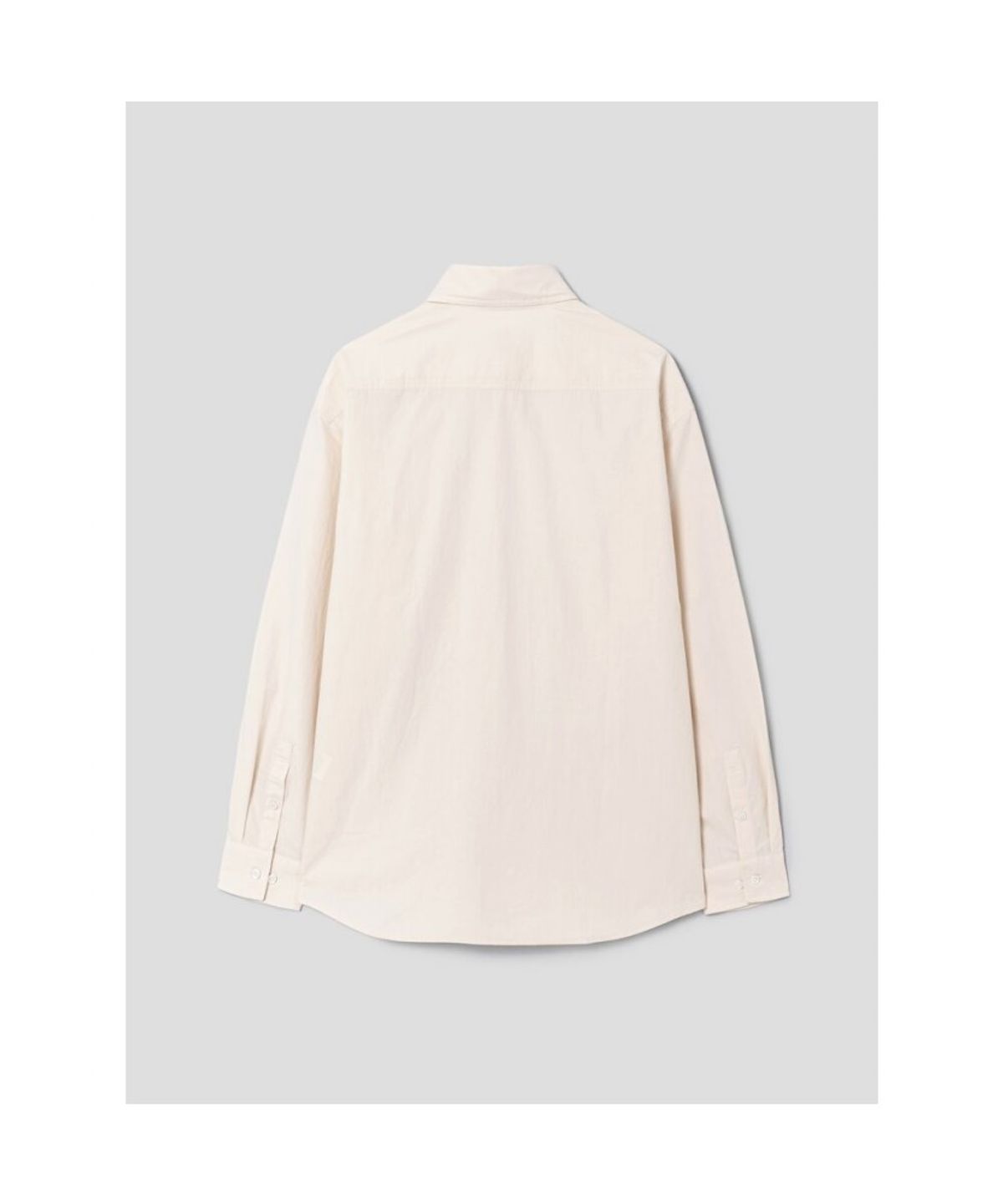 시프트지(SHIFT.G) Relax Fit Solid Shirts  Ivory