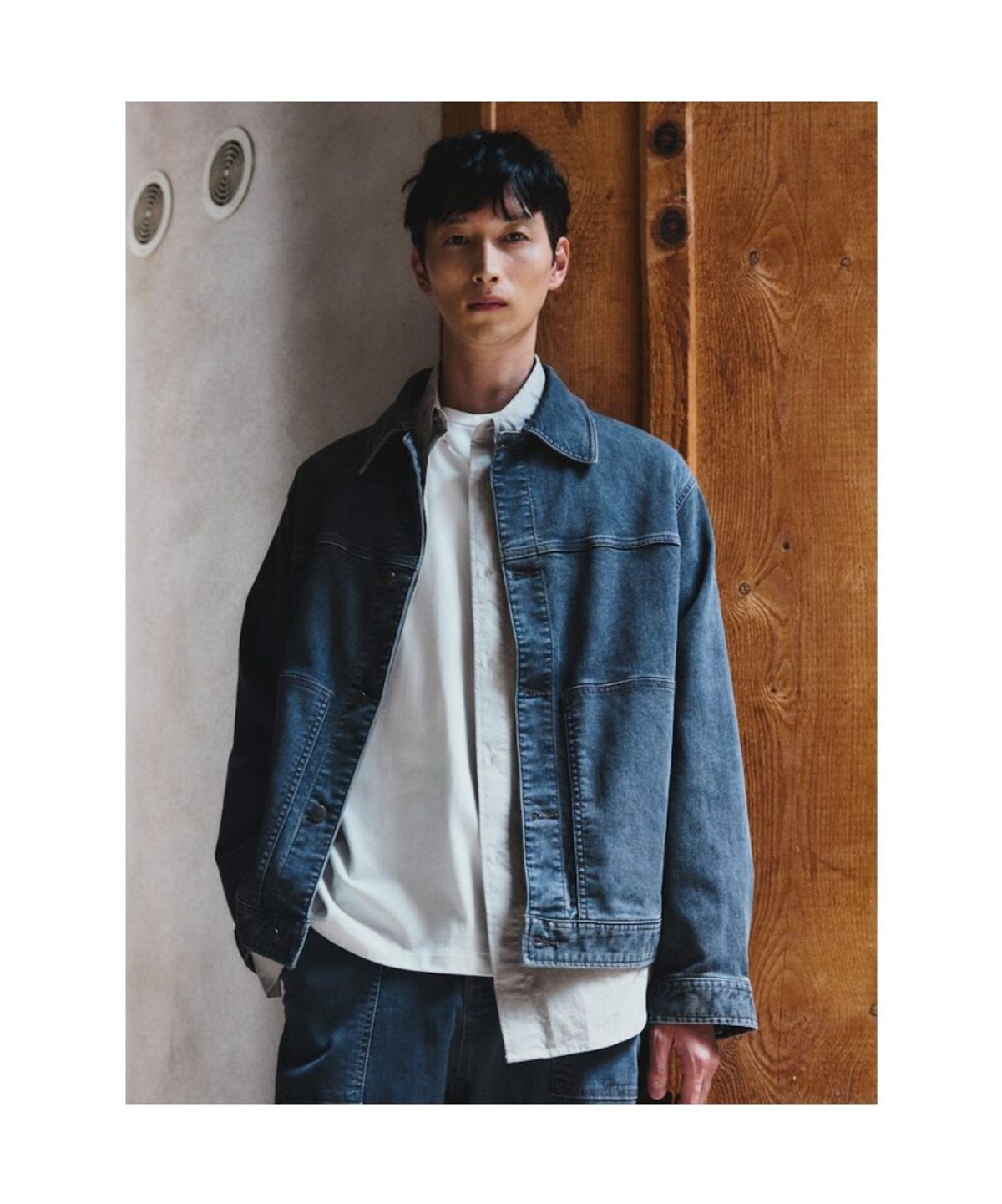 시프트지(SHIFT.G) Relax Fit Solid Shirts  Grey