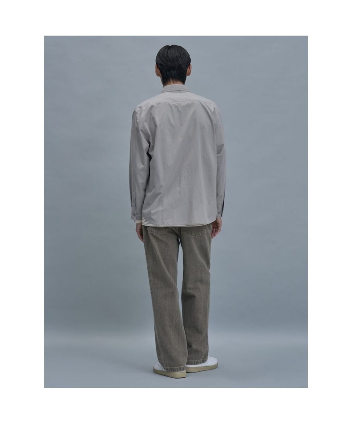 시프트지(SHIFT.G) Relax Fit Solid Shirts  Grey