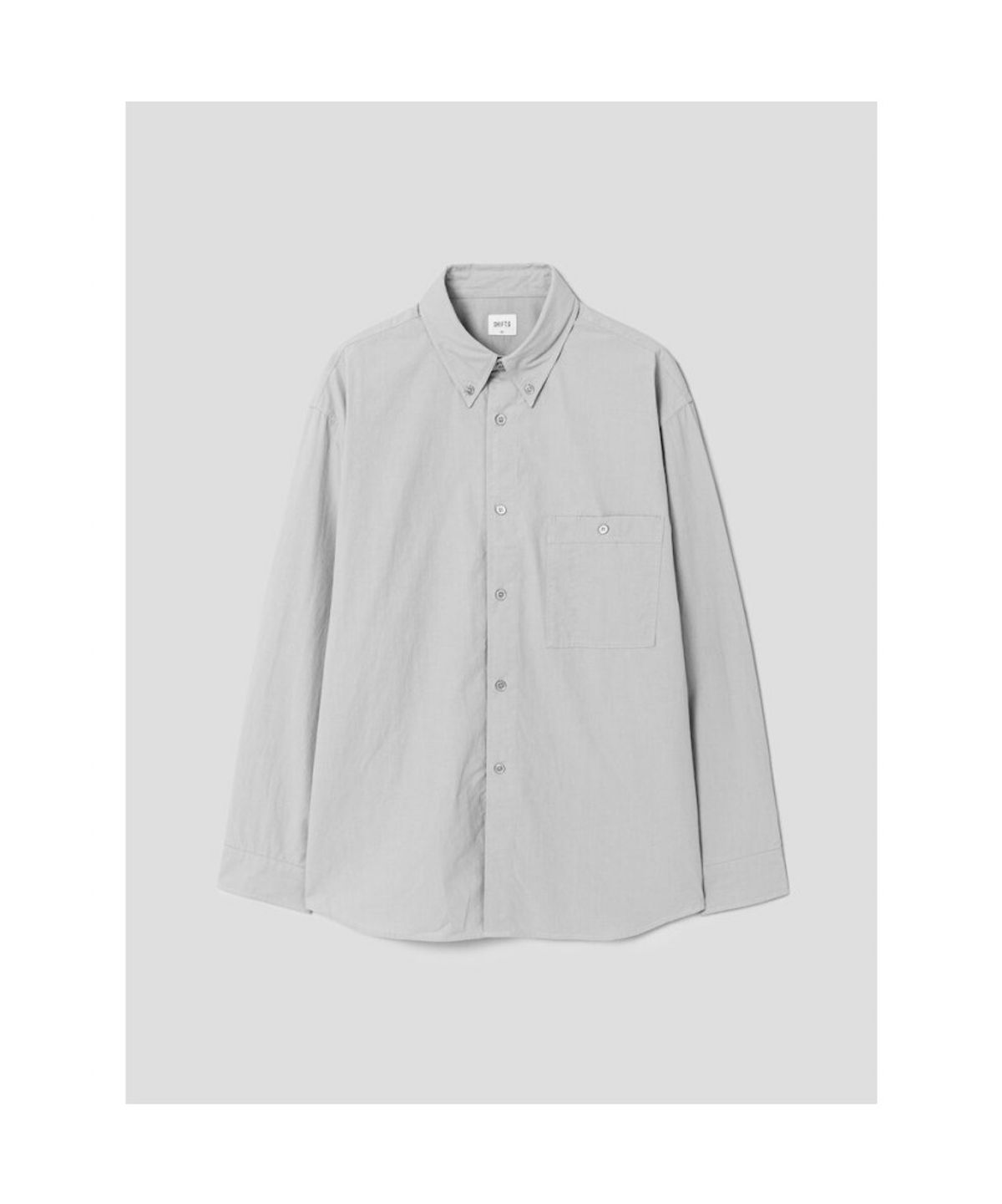 시프트지(SHIFT.G) Relax Fit Solid Shirts  Grey