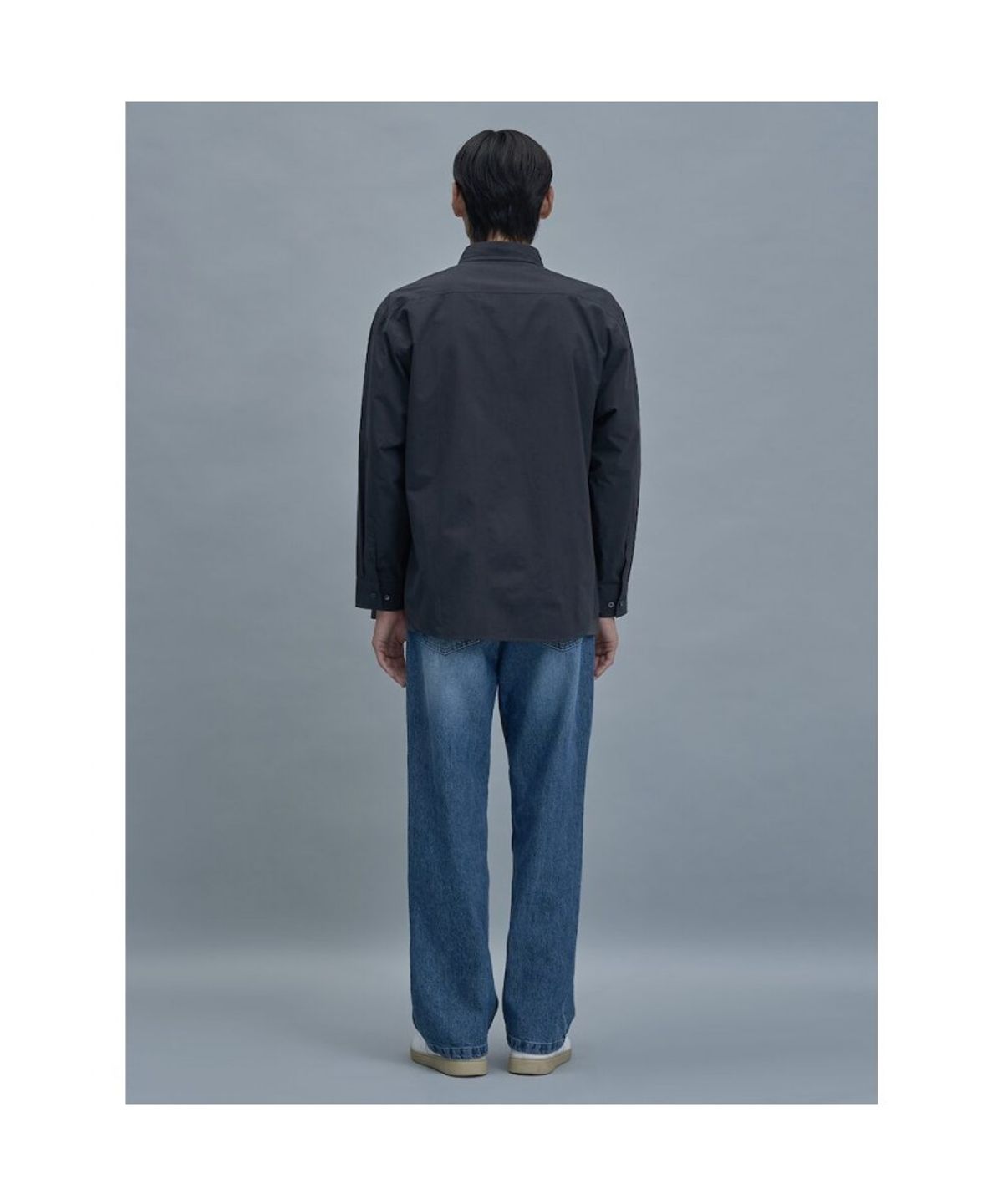 시프트지(SHIFT.G) Relax Fit Solid Shirts  Ash