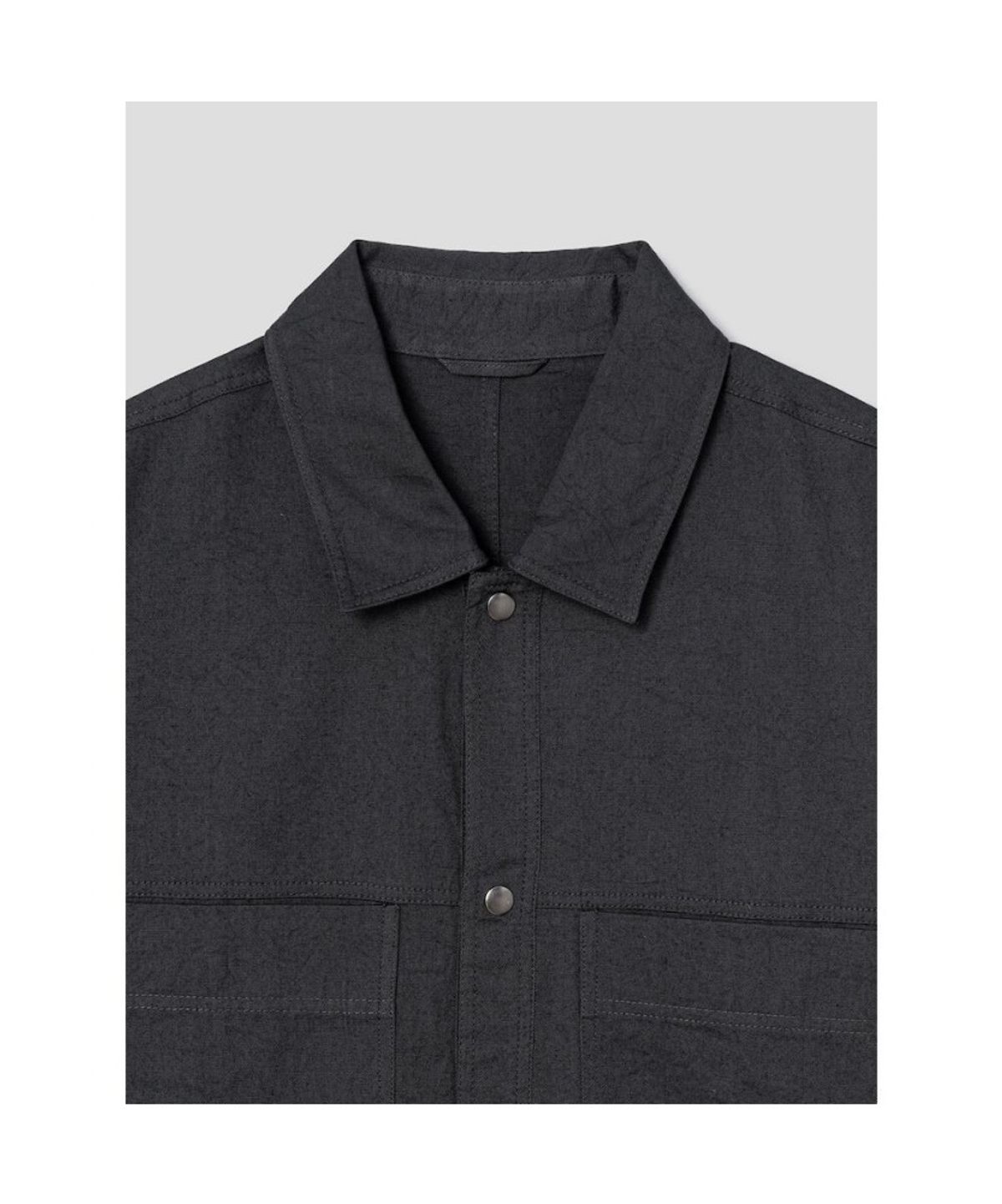 시프트지(SHIFT.G) Cotton Utility Work Shirts  Ash