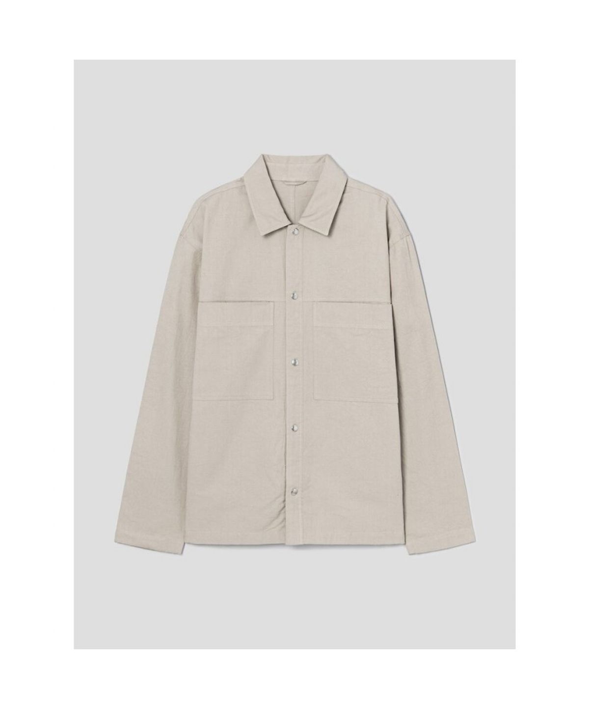 시프트지(SHIFT.G) Cotton Utility Work Shirts  Beige