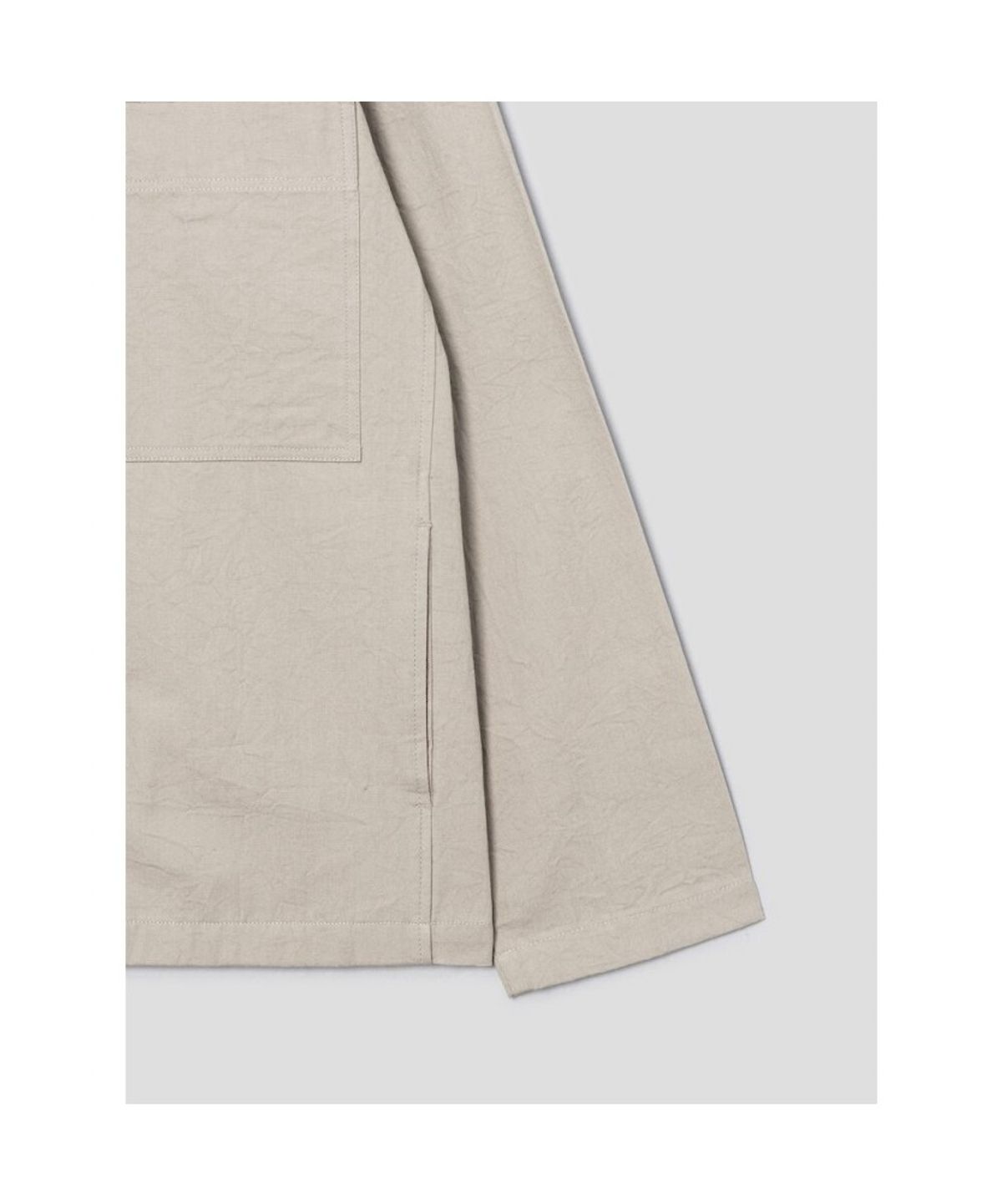 시프트지(SHIFT.G) Cotton Utility Work Shirts  Beige