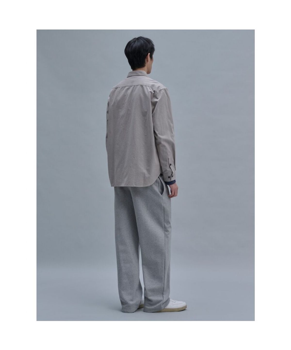 시프트지(SHIFT.G) Whph SunDried Cotton Shirts  Grey