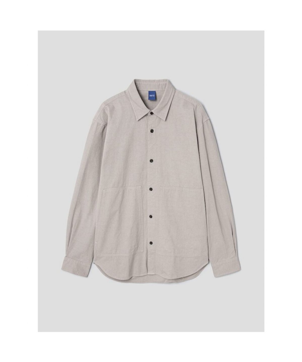 시프트지(SHIFT.G) Whph SunDried Cotton Shirts  Grey
