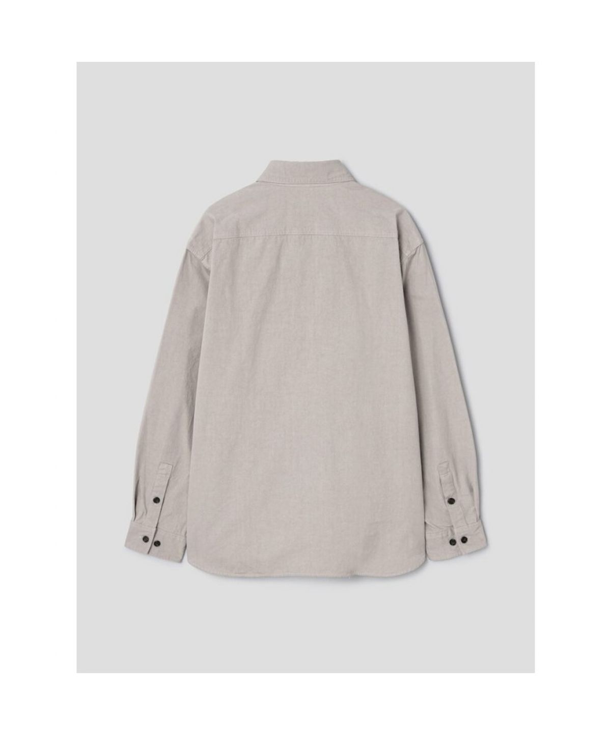 시프트지(SHIFT.G) Whph SunDried Cotton Shirts  Grey