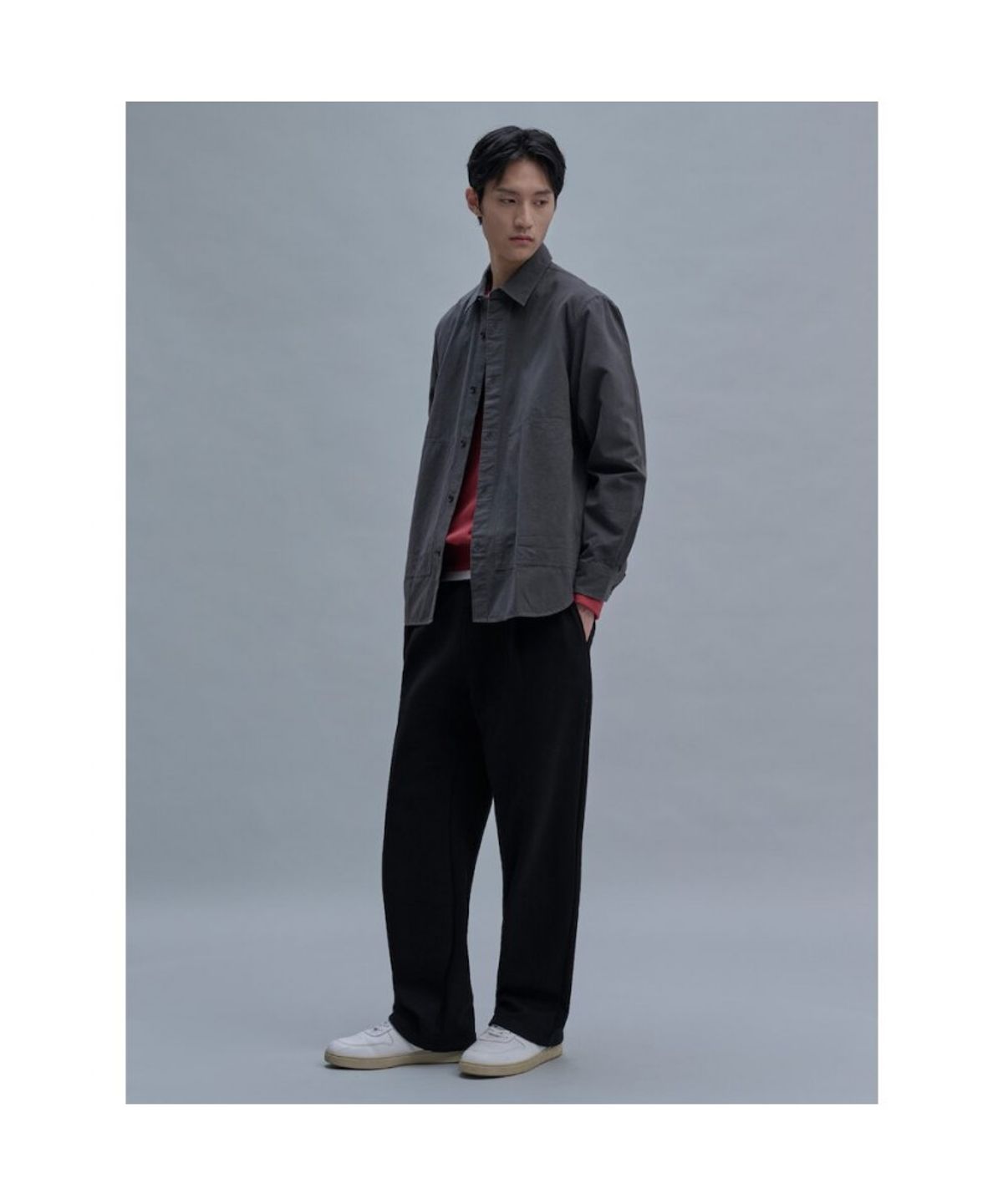시프트지(SHIFT.G) Whph SunDried Cotton Shirts  Khaki