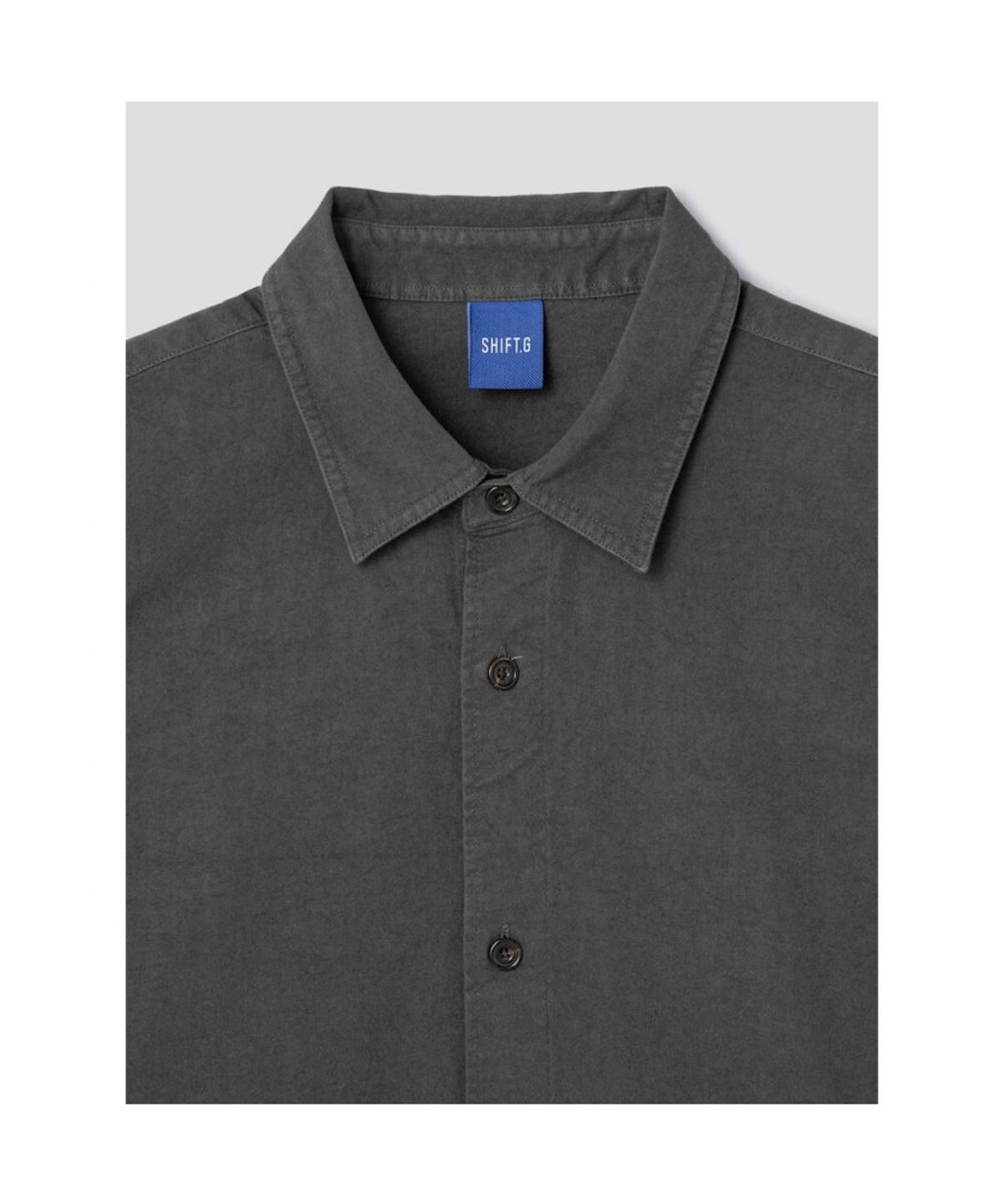시프트지(SHIFT.G) Whph SunDried Cotton Shirts  Khaki