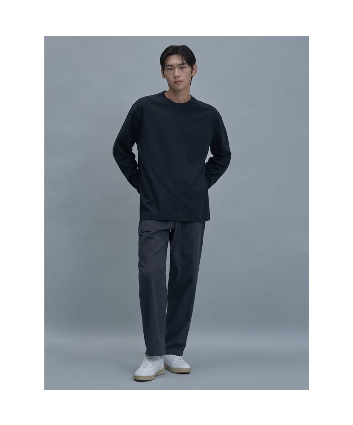 시프트지(SHIFT.G) Semi Wide Fatigue Pants  Ash