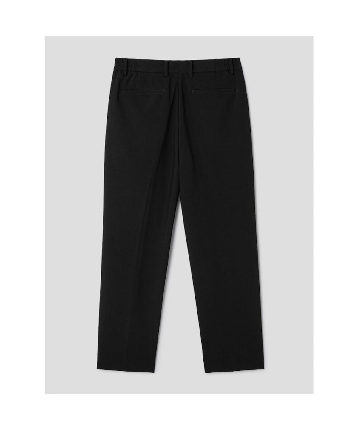 시프트지(SHIFT.G) Semi Wide OneTuck Slacks  Black