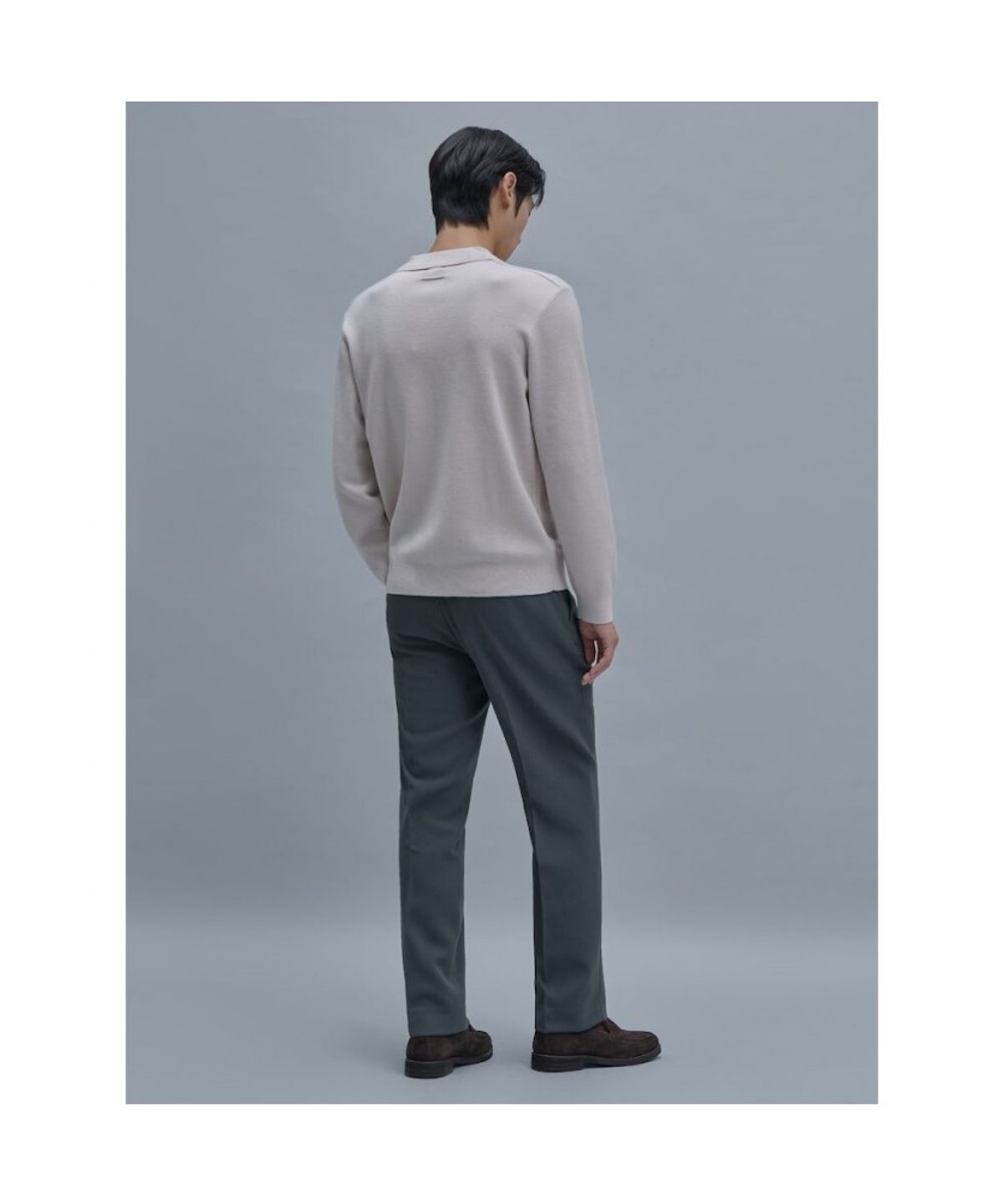 시프트지(SHIFT.G) Semi Wide OneTuck Slacks  Khaki