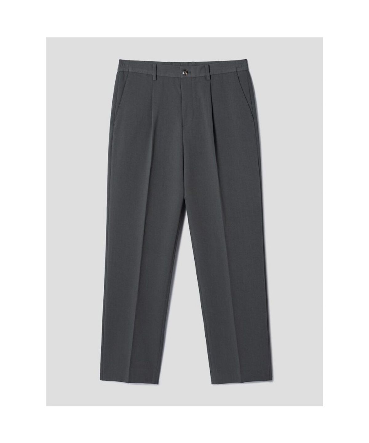 시프트지(SHIFT.G) Semi Wide OneTuck Slacks  Khaki