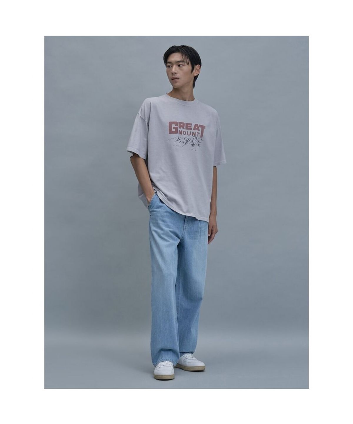 시프트지(SHIFT.G) WHPH OneTuck Wide Denim Pants  Blue