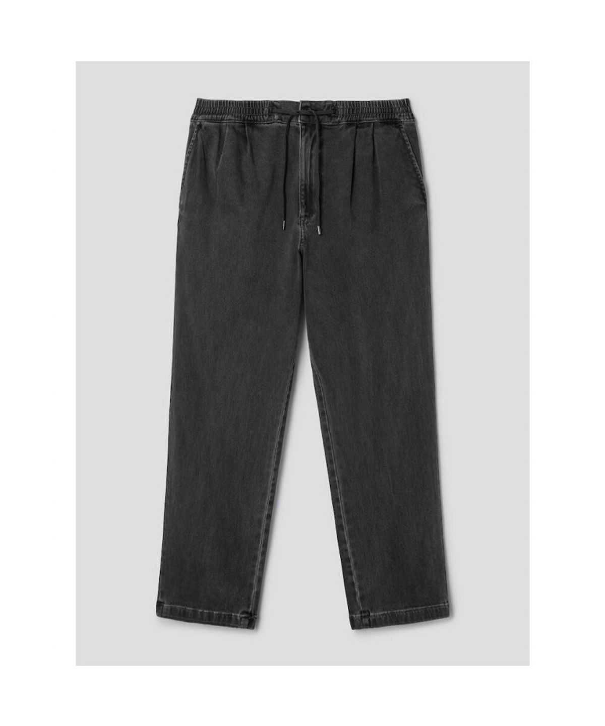 시프트지(SHIFT.G) Officer Pleats Denim Pants  Grey