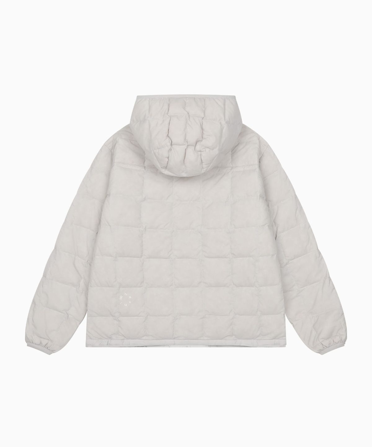 오헤시오(OHESHIO) REVERSIBLE PADDED DUCK DOWN, LIGHT GRAY