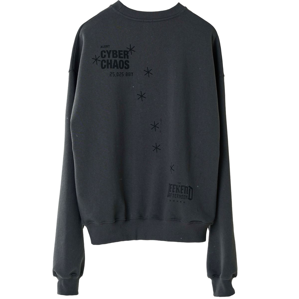 워즈(WAS) 스타 WAS 크루넥 (GRAY)