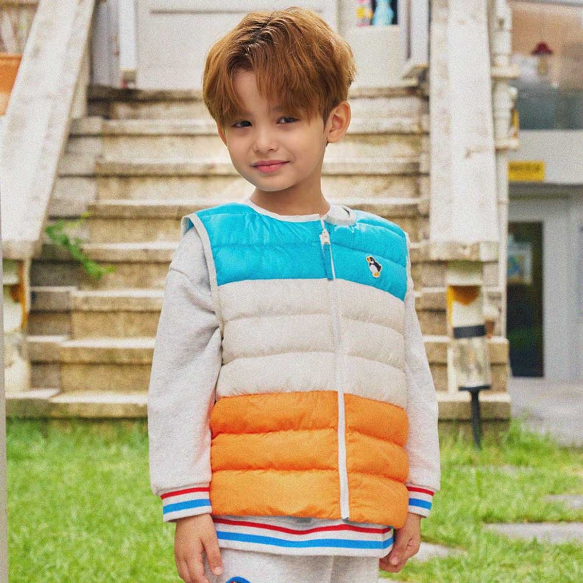 미니도우(MINIDOU) 미니도우 퍼핀 웰론 경량 패딩 베스트