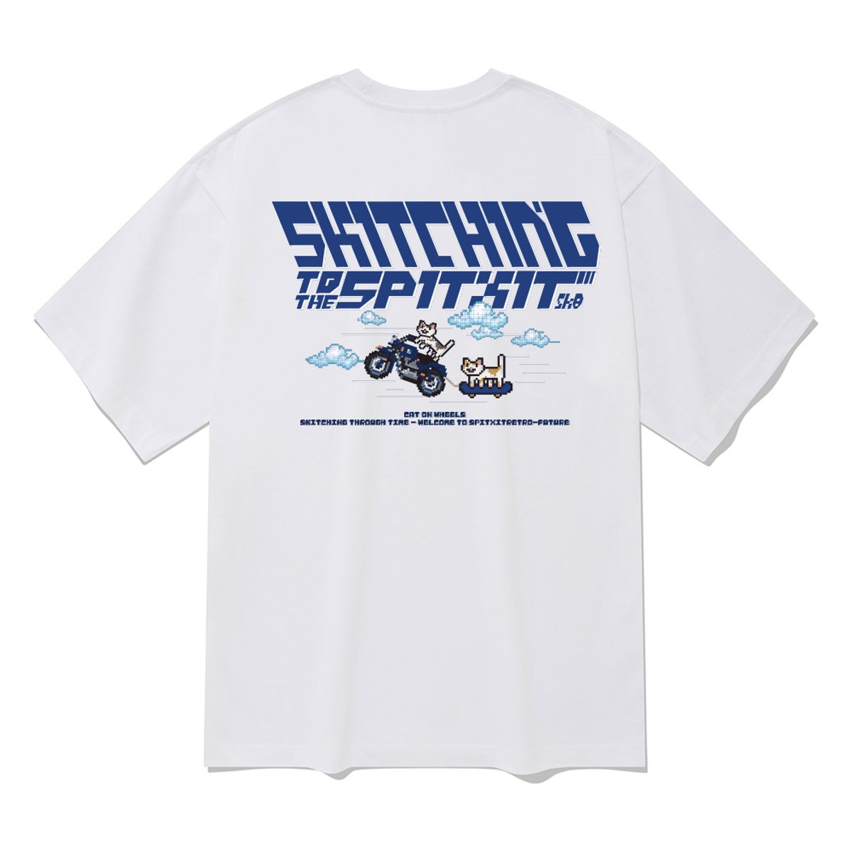 스핏싯(SPITXIT) SKITCHING 반팔 티셔츠 4color