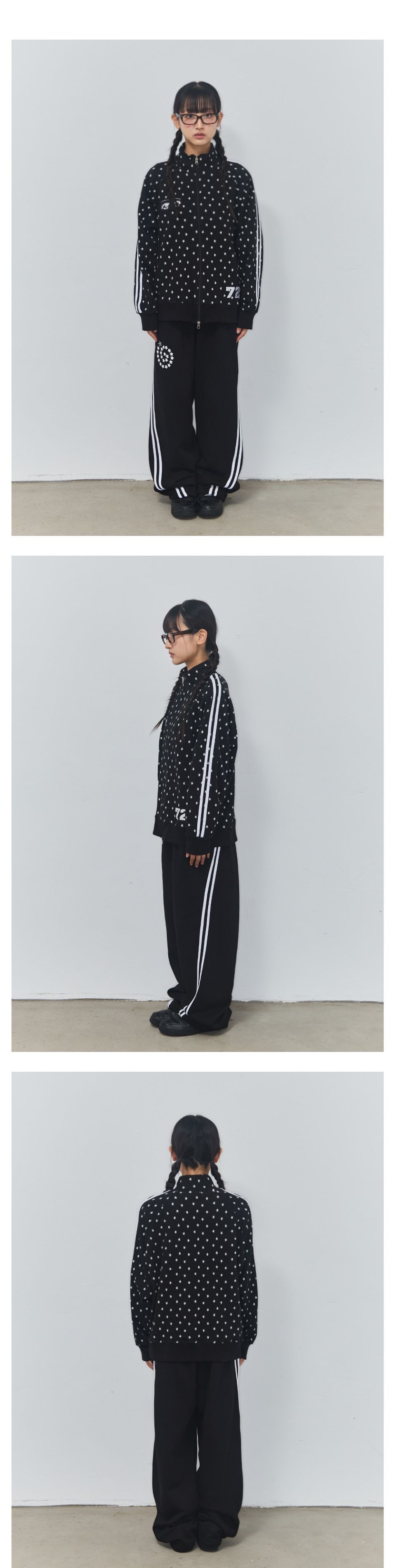 MUSINSA | ITZAVIBE CAT GIRL EYE TRACK JACKET