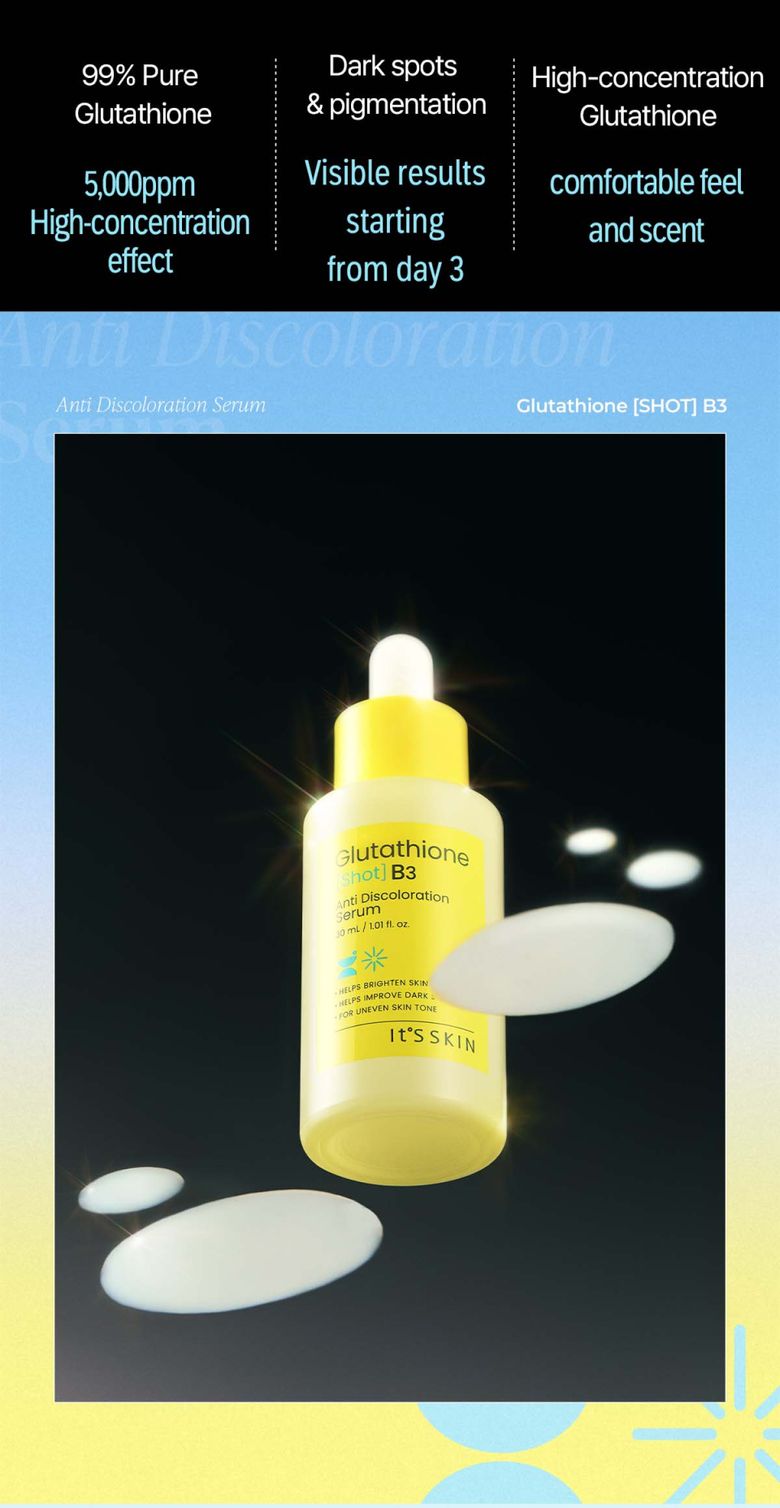 MUSINSA | IT'S SKIN Glutathione Shot B3 Spot Remover Serum 30ml