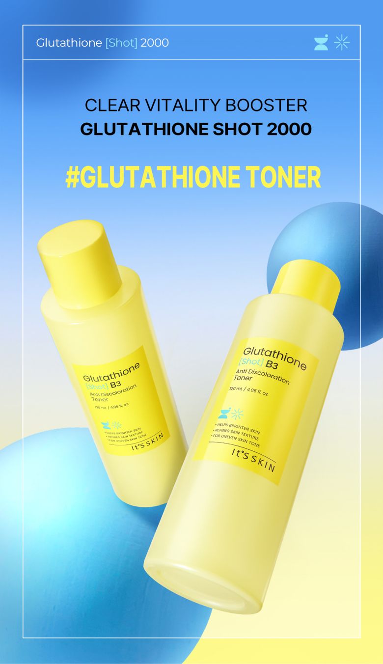 glutathione toner APLB Glutathione Niacinamide Facial Toner 160ml main image 1