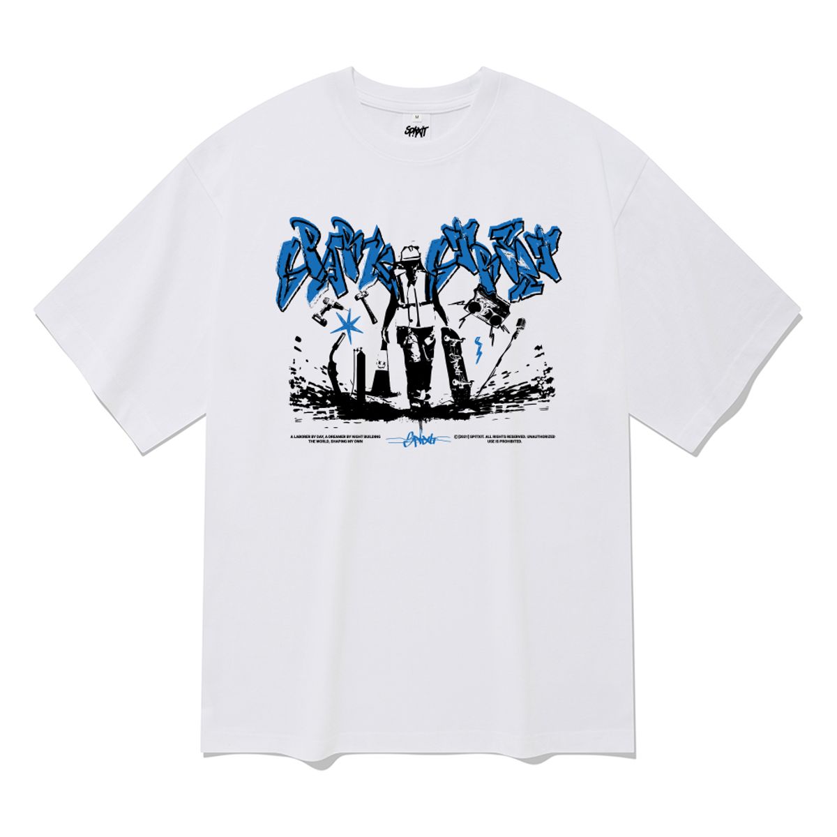 스핏싯(SPITXIT) DIY OR DIE 반팔 티셔츠 2color