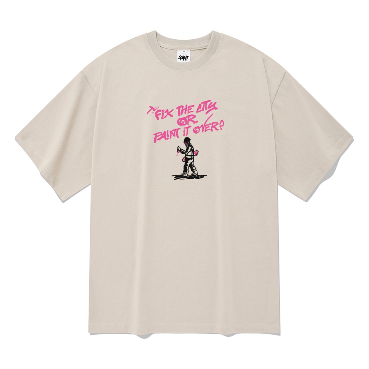 스핏싯(SPITXIT) Street fixer 반팔 티셔츠 4color