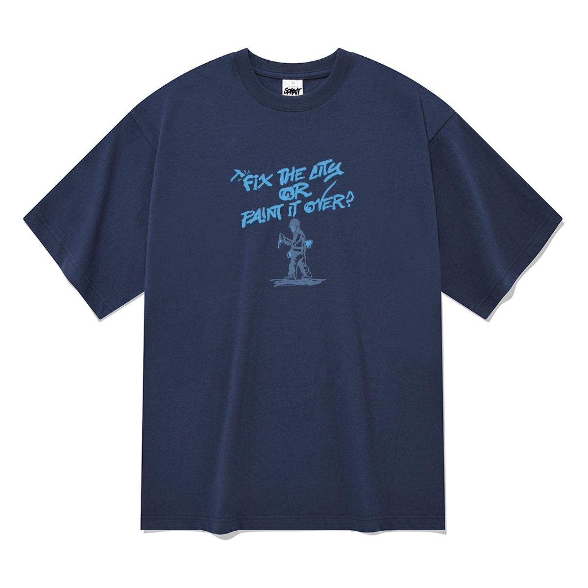 스핏싯(SPITXIT) Street fixer 반팔 티셔츠 4color
