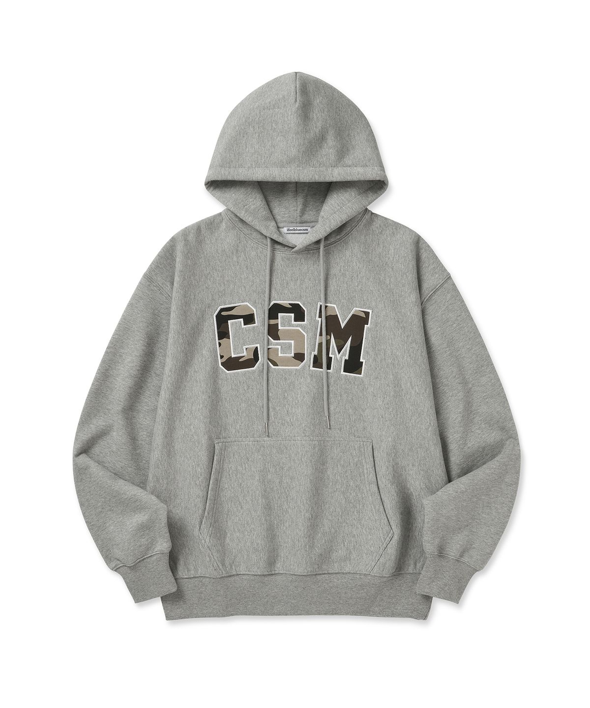 아이필블루씨에스엠(IFEELBLUECSM) CSM CAMO LOGO HOODIE [3Color]