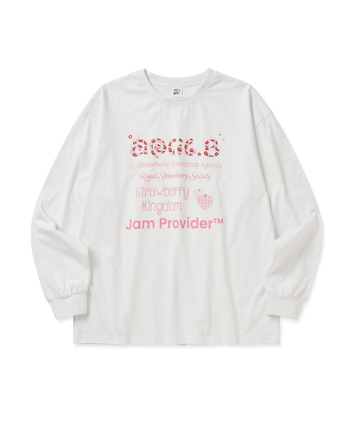 에노시(ENOSI) APR8 Strawberry Graphics L/S Tee [2Color]