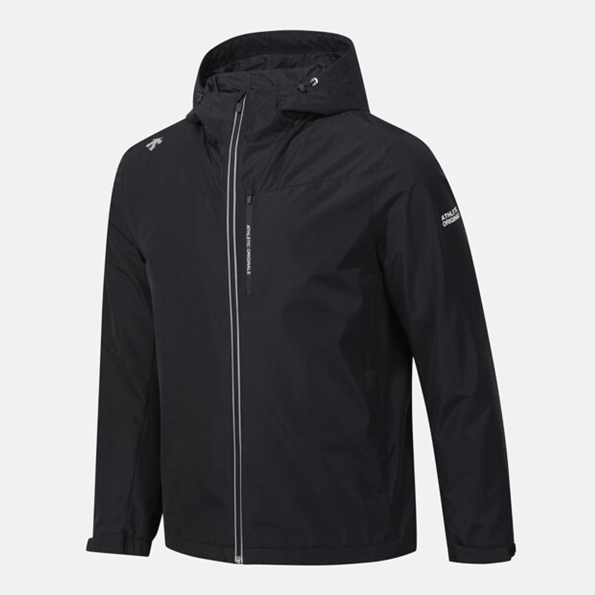 데상트(DESCENTE) 러닝 안감 기모 자켓 블랙(SQ323RJK91)