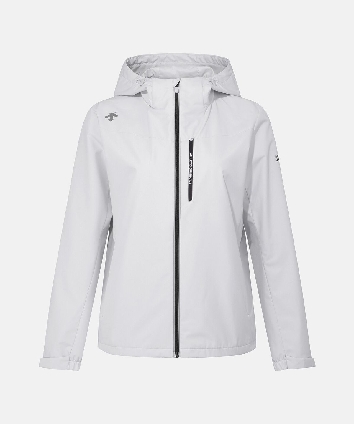 데상트(DESCENTE) 러닝 안감 기모 자켓 라이트 그레이(SQ323RJK91)