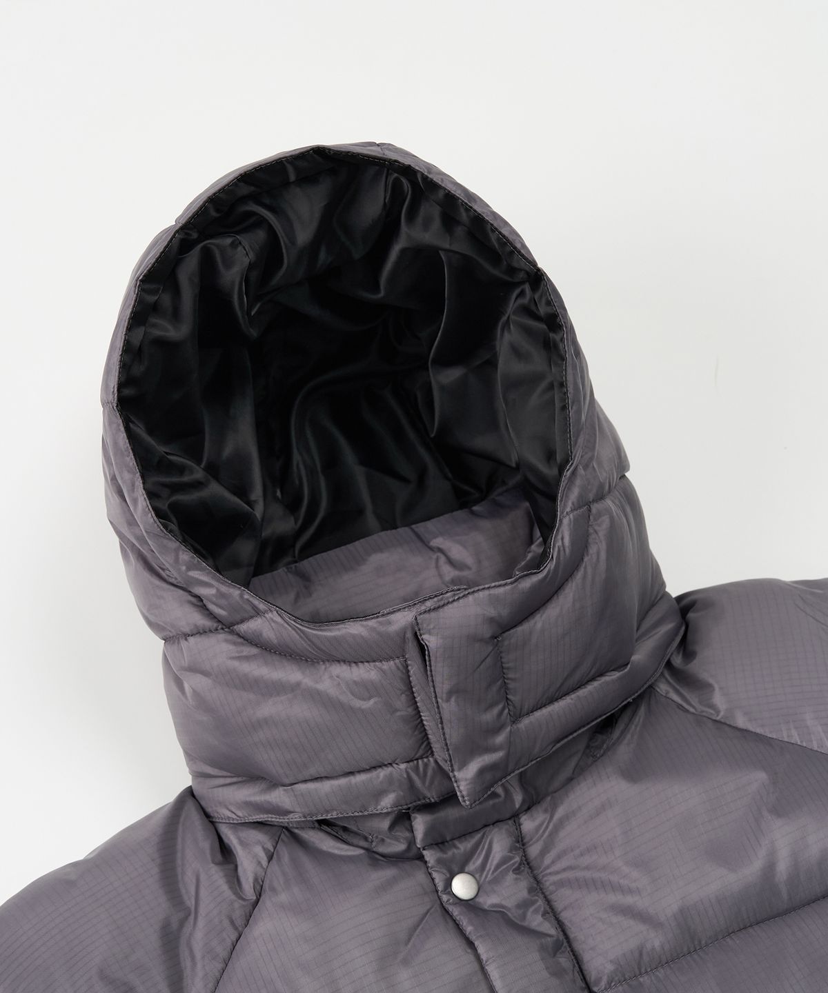 토피(TOFFEE) 디태처블 후드 패딩 점퍼 (GREY)
