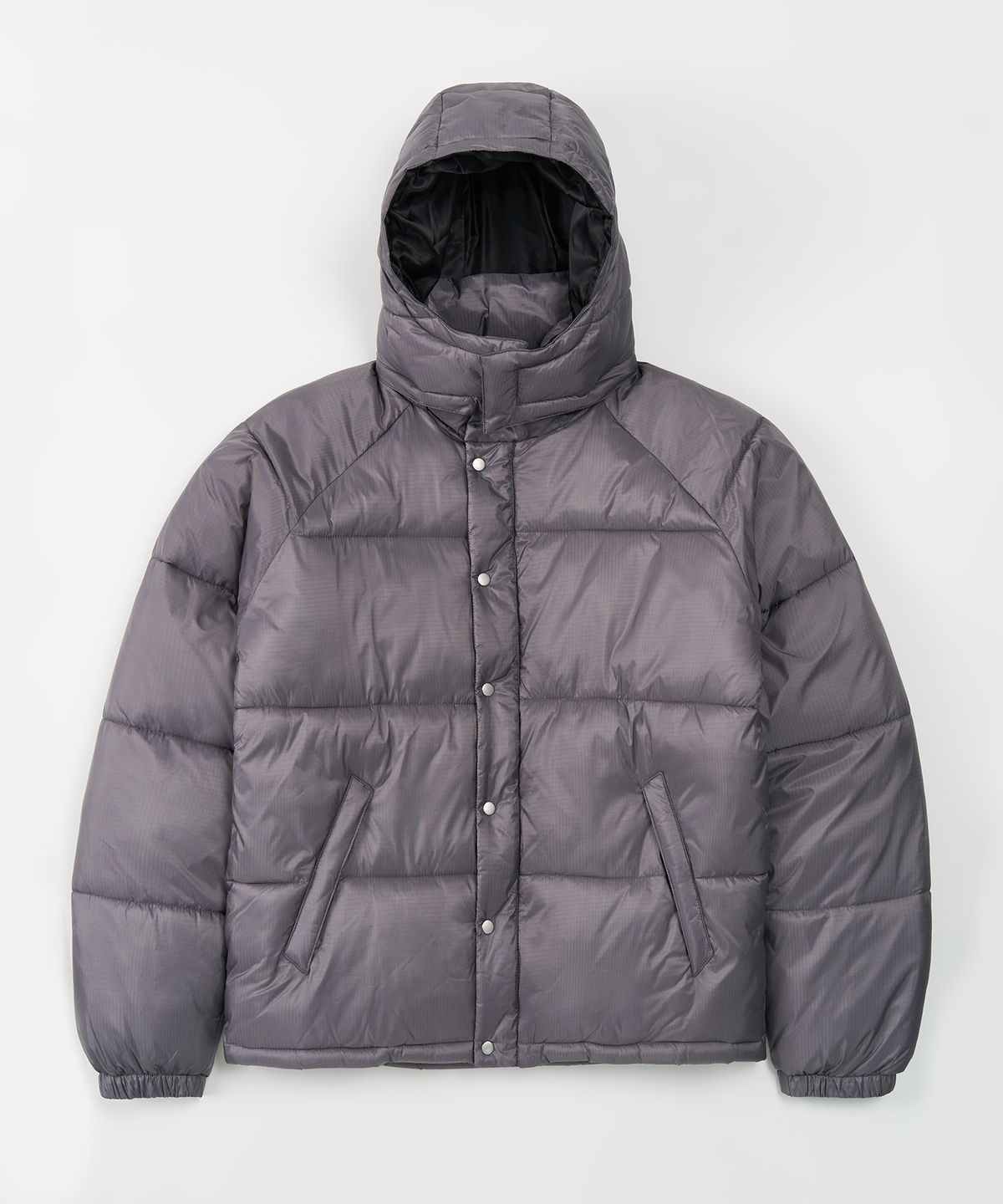토피(TOFFEE) 디태처블 후드 패딩 점퍼 (GREY)